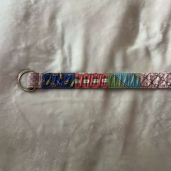 Vineyard Vines Men’s patchwork D-ring belt - Picture 3 of 7